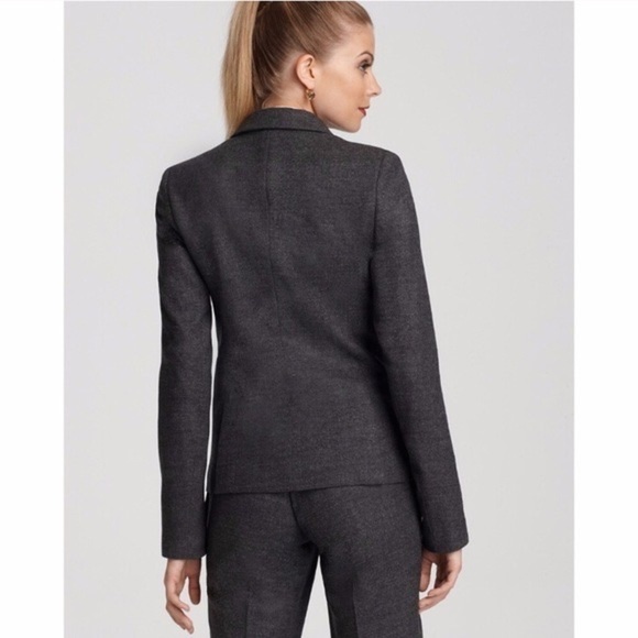 Theory Tweed Zaylin Fern Suit Jacket Blazer - Picture 3 of 15